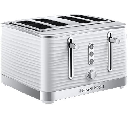 Russell Hobbs - Inspire 4 slice toaster - White