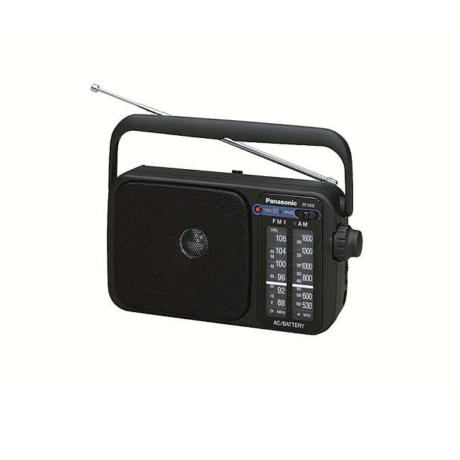 Panasonic FM AM 2 Band Radio Black