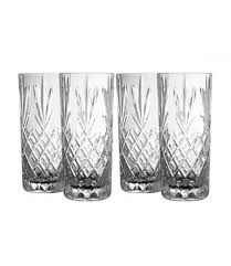 Galway Irish Crystal Renmore Hi Ball Glasses
