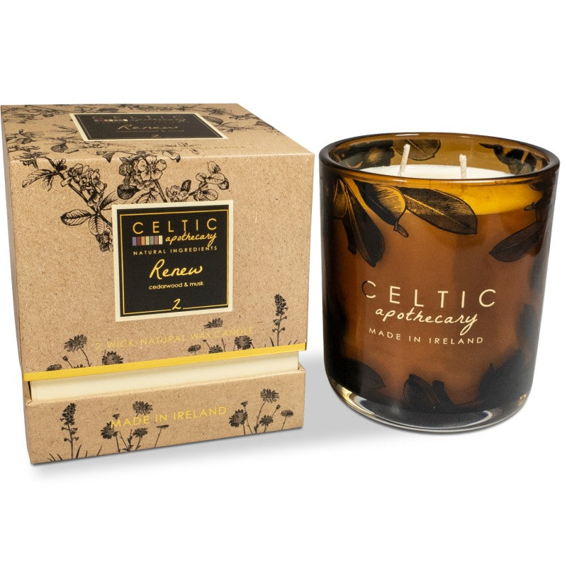Celtic Candles Renew Organic Tumbler.