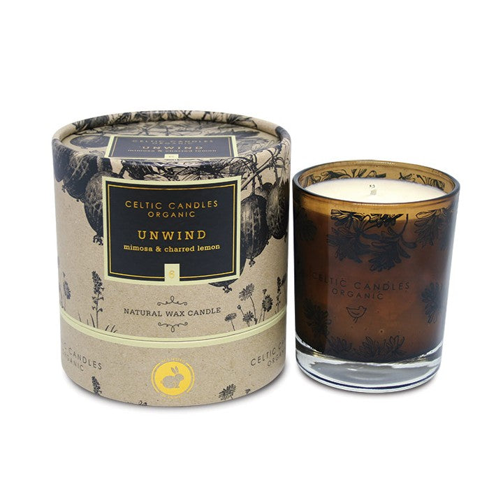 Celtic Candles Unwind Organic Tumbler