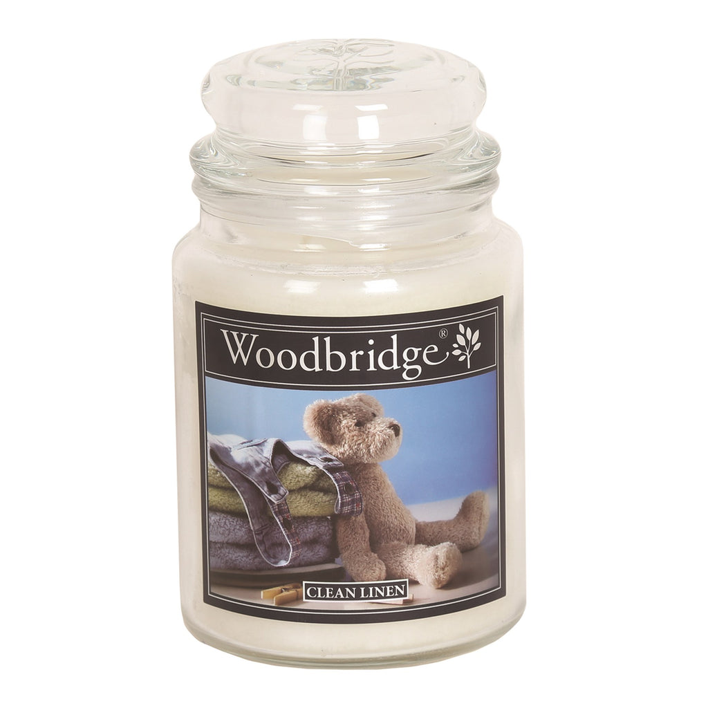 Clean Linen Large Jar by Woodbridge.