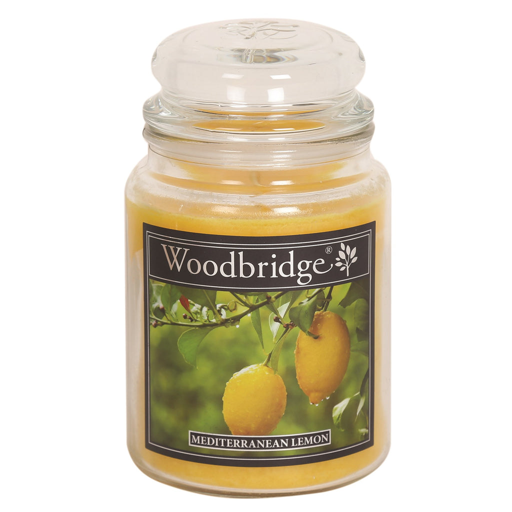 Mediterranean Lemon Large Jar by Woodbridge.